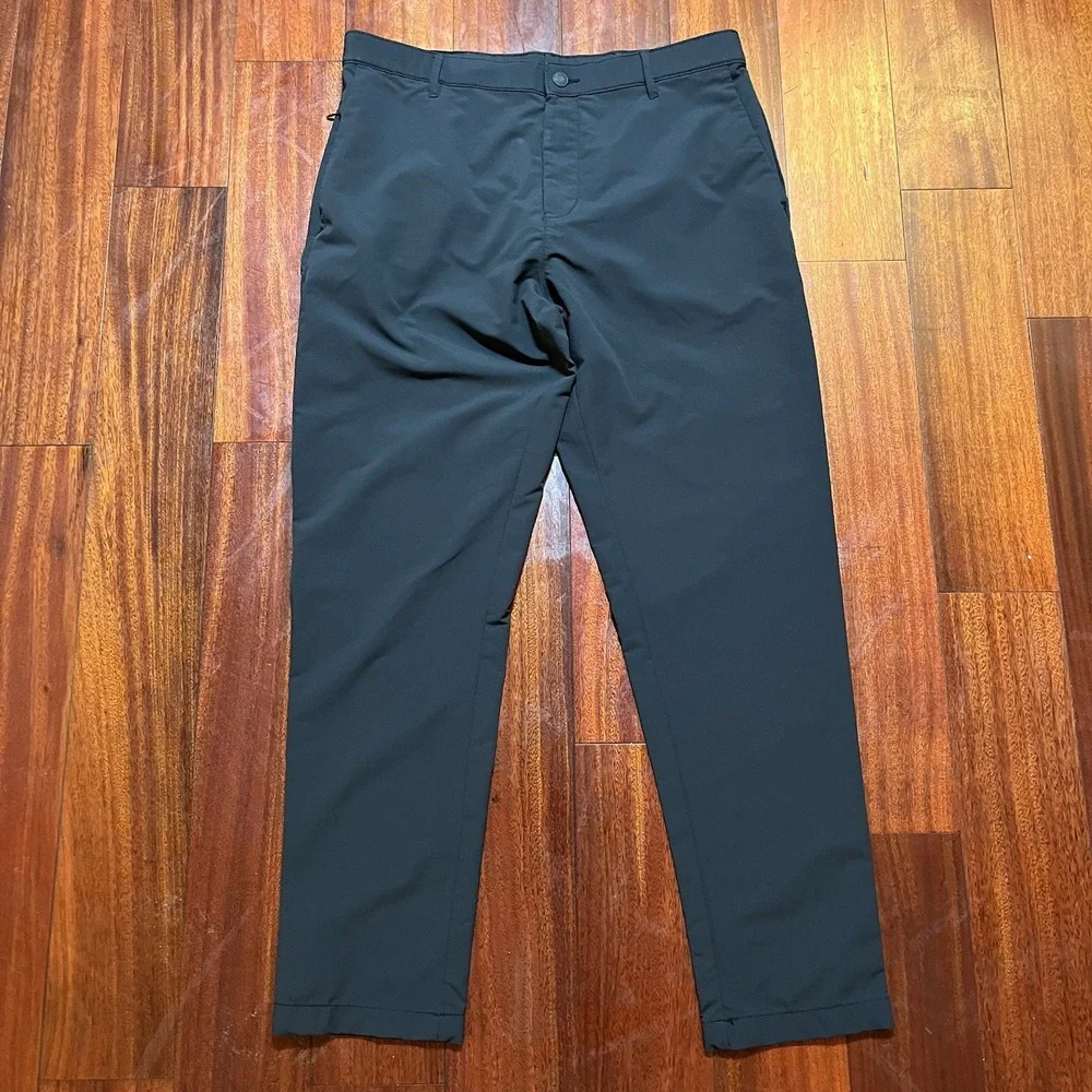Banana Republic Pants Mens 36x32 Gray Performance Flat Front Performance Outdoor